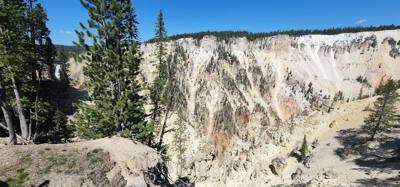 Beautiful falls and the Grand Canyon of Yellowstone.