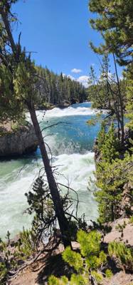 Beautiful falls and the Grand Canyon of Yellowstone.