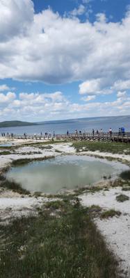 Avery was our tour guide on this one again and helped navigate us around.  The interaction with the lake at the bottom o