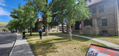 First stop on day three...Fort Yellowstone and the visitor center.  Walking around these buildings reminded me of buildi