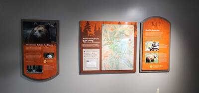 On our way from Island Park, ID to Victor, ID we decided to stop at the Grizzly and Wolf Center.  The wolves are pretty 