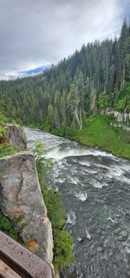 More beautiful waterfalls.  Upper and Lower Mesa on the way to Victor, ID.