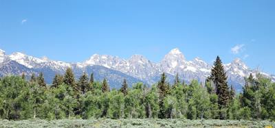 Our views today are phenomenal! I've found Eden. They renamed it Jackson Hole, Wyoming.