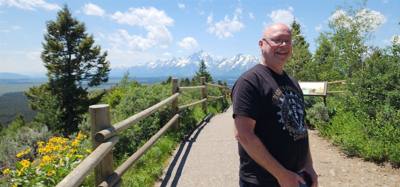 Took a side road to the Signal Mountain Summit. Great views as with everywhere around here. The mobile phone tower mig