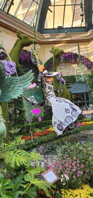 This was the conservatory in the Bellagio.  Pretty cool.