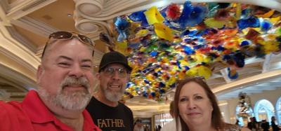 This was the conservatory in the Bellagio.  Pretty cool.