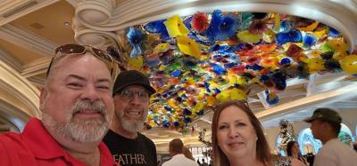 This was the conservatory in the Bellagio.  Pretty cool.