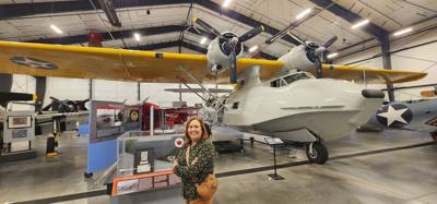 Julie and I love the air museums!  Posted pics of this place before but I can't help myself but to do it again.  Fond me
