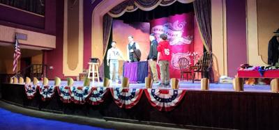 Old Tucson for some fun this afternoon. Avery, Aaron and I got to participate in the magic show. Technically Julie too