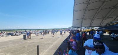 Blue Angels Air Show today.  Great way to start the day.  Crazy moves.  Very impressive.