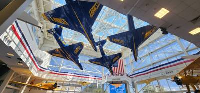 Blue Angels Air Show today.  Great way to start the day.  Crazy moves.  Very impressive.