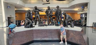 Second time to this museum.  What made it special this time was two things.  First, Dave really enjoys these air museums