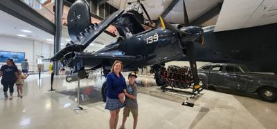 Second time to this museum.  What made it special this time was two things.  First, Dave really enjoys these air museums