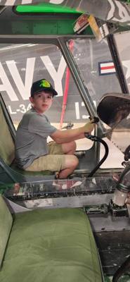 Second time to this museum.  What made it special this time was two things.  First, Dave really enjoys these air museums