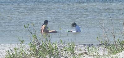 Beach Day at Ship Island