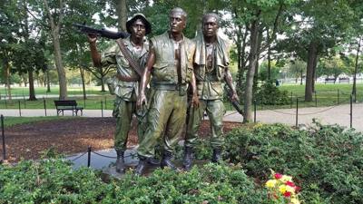 Vietnam War Memorial.  Too many names.