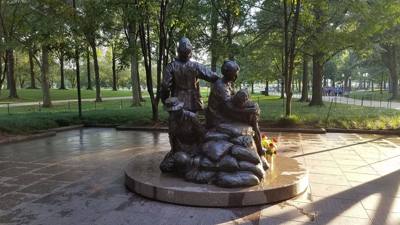 Vietnam War Memorial.  Too many names.