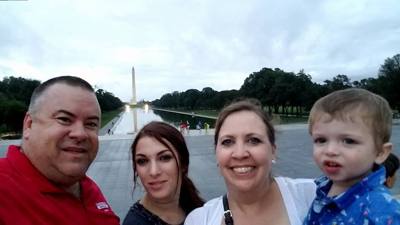 Hangin' with Abe again...