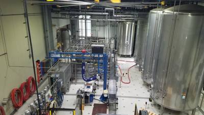 Took a tour of the Allagash Brewery yesterday in Portland, ME.  Lots of great brews.  Neat family type environment with 