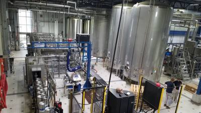 Took a tour of the Allagash Brewery yesterday in Portland, ME.  Lots of great brews.  Neat family type environment with 