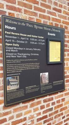 An inexpensive, good for you, lots of learning experience we had in Boston was walking the Freedom Trail.  Throughout do