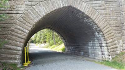 We took a hike around Eagle Lake in Acadia.  Utilized the carriage trails for part of it.  At one point we got off the b