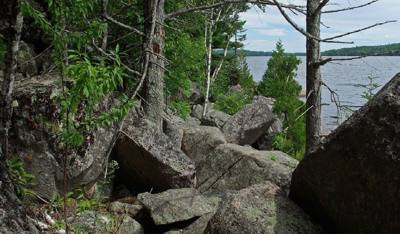 We took a hike around Eagle Lake in Acadia.  Utilized the carriage trails for part of it.  At one point we got off the b