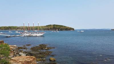 Went to Shore Path down in Bar Harbor this morning before browsing the shopping area of town.  Short relaxed walk, nicel