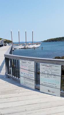 Went to Shore Path down in Bar Harbor this morning before browsing the shopping area of town.  Short relaxed walk, nicel