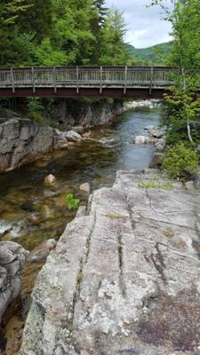 Welcome to the White Mountains!  Really beautiful.  I forgot what rivers that don't look like chocolate milk look like. 