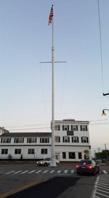 This was where we stayed while in Mystic, CT.  Neat historical building right next to the main road and water.