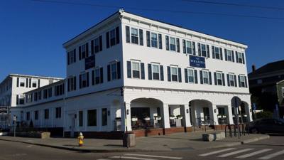 This was where we stayed while in Mystic, CT.  Neat historical building right next to the main road and water.