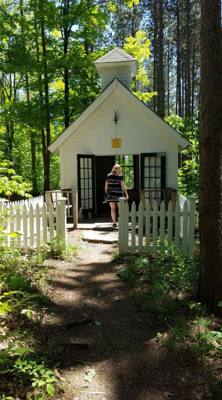 On the way to Mystic, CT Julie and I stopped at Sugarbush Farms.  You can't be in Vermont and not learn about maple syru
