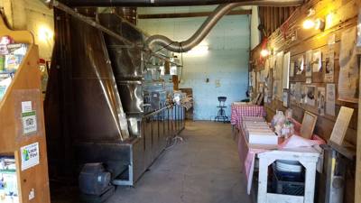 On the way to Mystic, CT Julie and I stopped at Sugarbush Farms.  You can't be in Vermont and not learn about maple syru