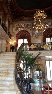 Next up on our mansion extravaganza in Newport was Marble House.  I'll let Julie tell you about it on http://www.getouta