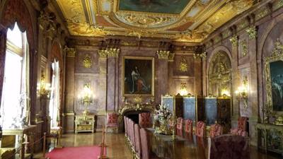 Next up on our mansion extravaganza in Newport was Marble House.  I'll let Julie tell you about it on http://www.getouta