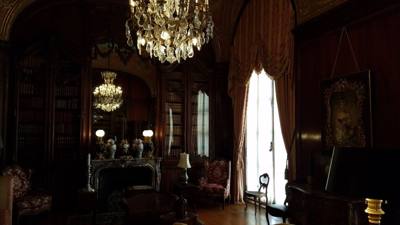 Next up on our mansion extravaganza in Newport was Marble House.  I'll let Julie tell you about it on http://www.getouta