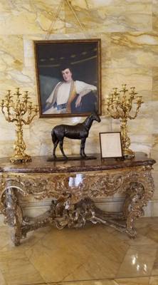 Next up on our mansion extravaganza in Newport was Marble House.  I'll let Julie tell you about it on http://www.getouta