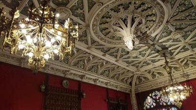 Next up on our mansion extravaganza in Newport was Marble House.  I'll let Julie tell you about it on http://www.getouta
