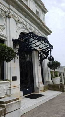 Rosecliff was the final of the three mansions we visited in Newport.  It was a little different than the others in that 