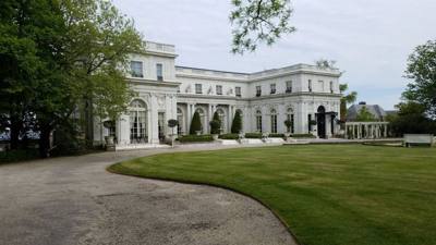 Rosecliff was the final of the three mansions we visited in Newport.  It was a little different than the others in that 
