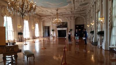 Rosecliff was the final of the three mansions we visited in Newport.  It was a little different than the others in that 