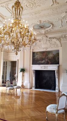 Rosecliff was the final of the three mansions we visited in Newport.  It was a little different than the others in that 