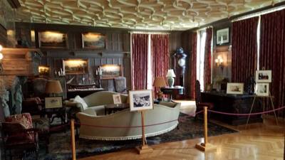Rosecliff was the final of the three mansions we visited in Newport.  It was a little different than the others in that 