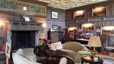 Rosecliff was the final of the three mansions we visited in Newport.  It was a little different than the others in that 