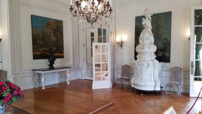 Rosecliff was the final of the three mansions we visited in Newport.  It was a little different than the others in that 