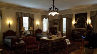Rosecliff was the final of the three mansions we visited in Newport.  It was a little different than the others in that 