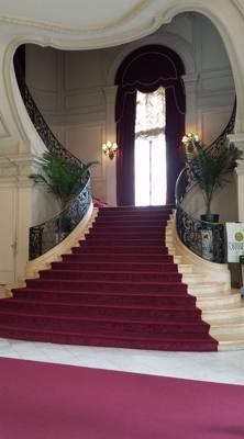 Rosecliff was the final of the three mansions we visited in Newport.  It was a little different than the others in that 