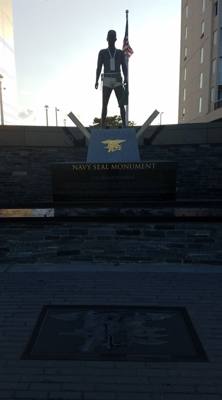 Navy Seal Monument Virginia Beach