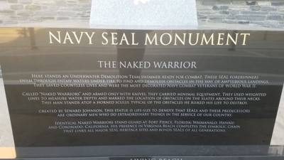 Navy Seal Monument Virginia Beach